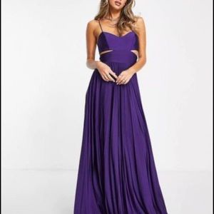 ASOS Purple Maxi Dress